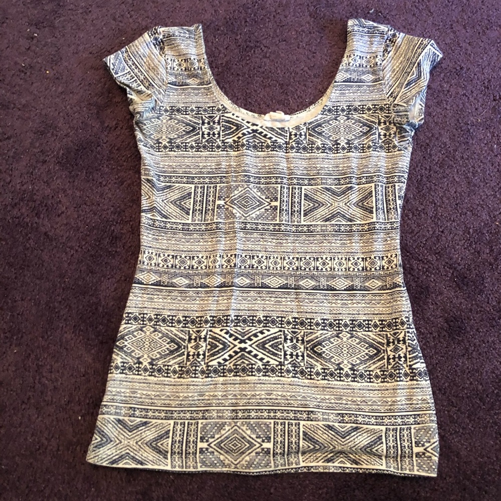 Garage Aztec Blue T-shirt
